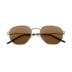 Buy Polarized Silver Brown Turban Fit Sunglasses Online