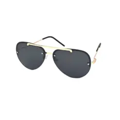Golden Fancy Aviator Turban Fit Sunglasses