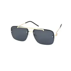 Golden Fancy Turban Fit Sunglasses