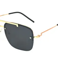 Golden Fancy Turban Fit Sunglasses