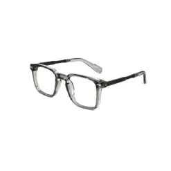 Grey Square Fashion Eyeglasses at chashmah