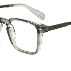 Grey Square Fashion Eyeglasses at chashmah