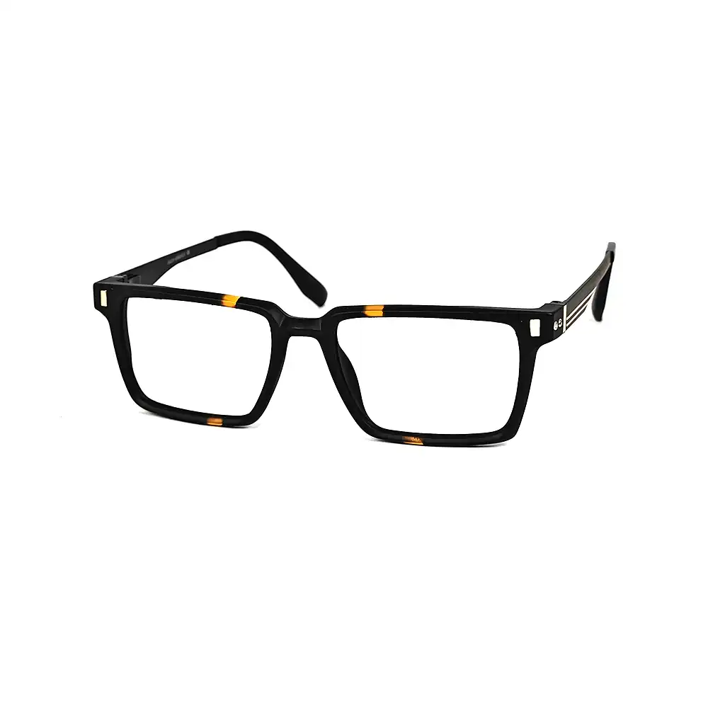 Leopard Compact Premium Eyeglasses - 162001 3 Leopard Compact Premium Eyeglasses at chashmah.com