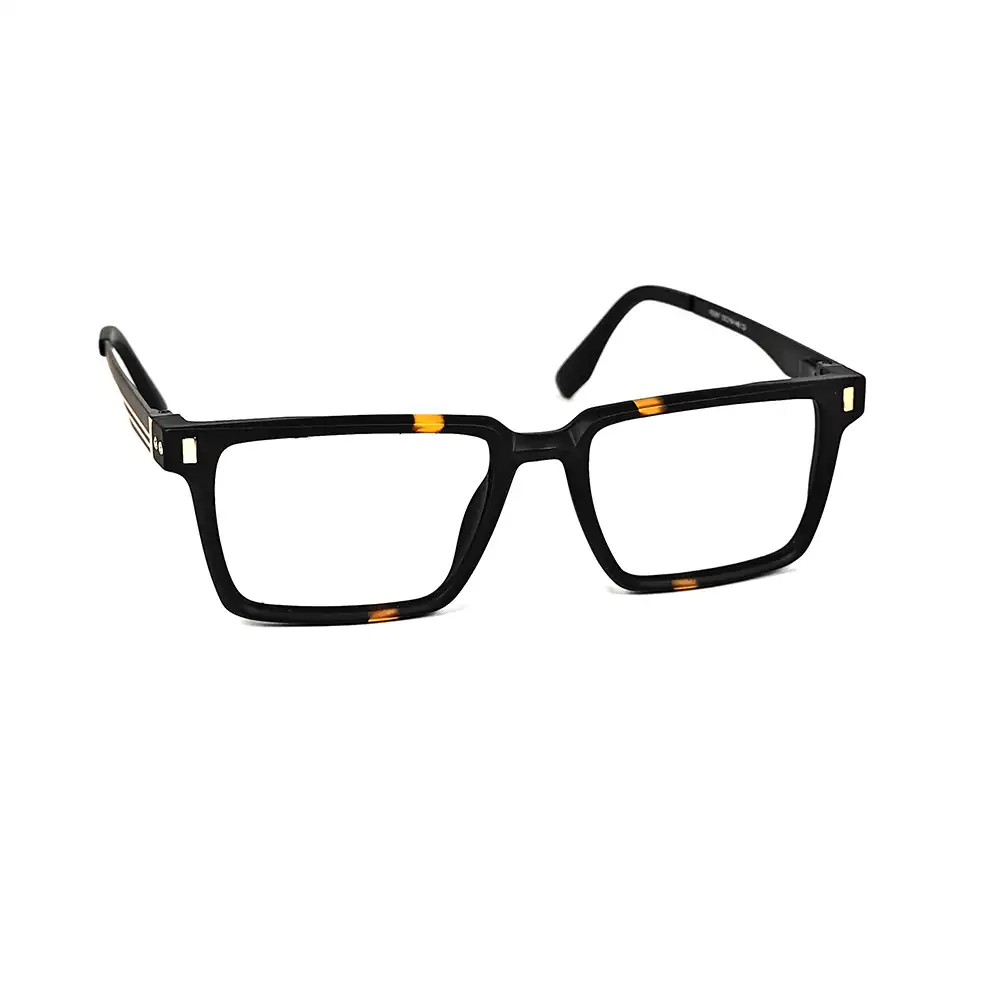 Leopard Compact Premium Eyeglasses - 162001 4 Leopard Compact Premium Eyeglasses at chashmah.com