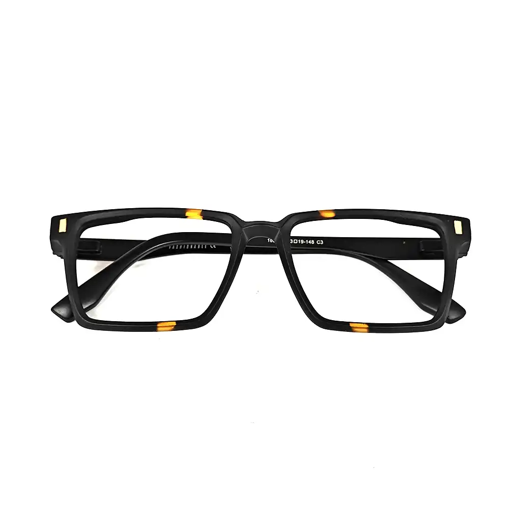 Leopard Compact Premium Eyeglasses - 162001 7 Leopard Compact Premium Eyeglasses at chashmah.com