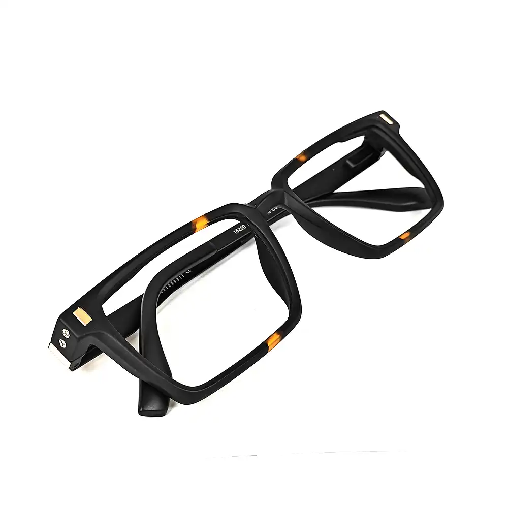 Leopard Compact Premium Eyeglasses - 162001 8 Leopard Compact Premium Eyeglasses at chashmah.com