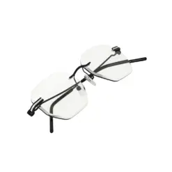 Light Grey Hexa Turban Fit Sunglasses