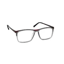Matte Grey Super Light Eyeglasses at chashmah.com
