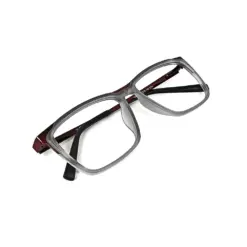 Matte Grey Super Light Eyeglasses at chashmah.com