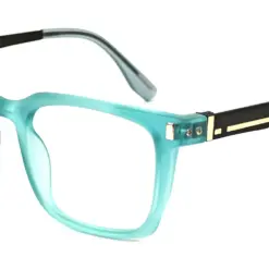 Matte Sea Green Eyeglasses at chashmah.com