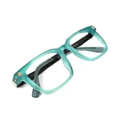 Matte Sea Green Eyeglasses at chashmah.com
