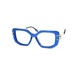 Modern Blue Eyeglasses For Women - 0531 10 Modern Blue Eyeglasses For Women at chashma.com