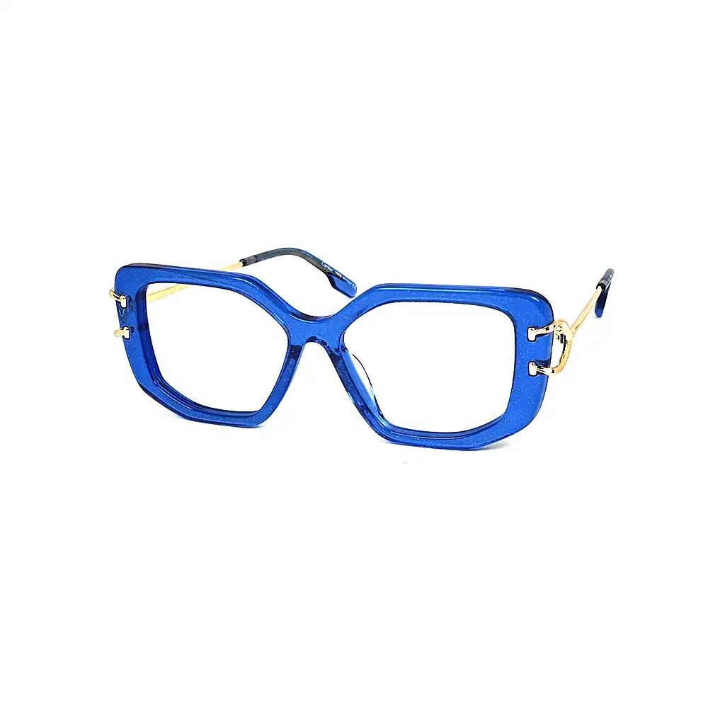 Modern Blue Eyeglasses For Women - 0531 3 Modern Blue Eyeglasses For Women at chashma.com
