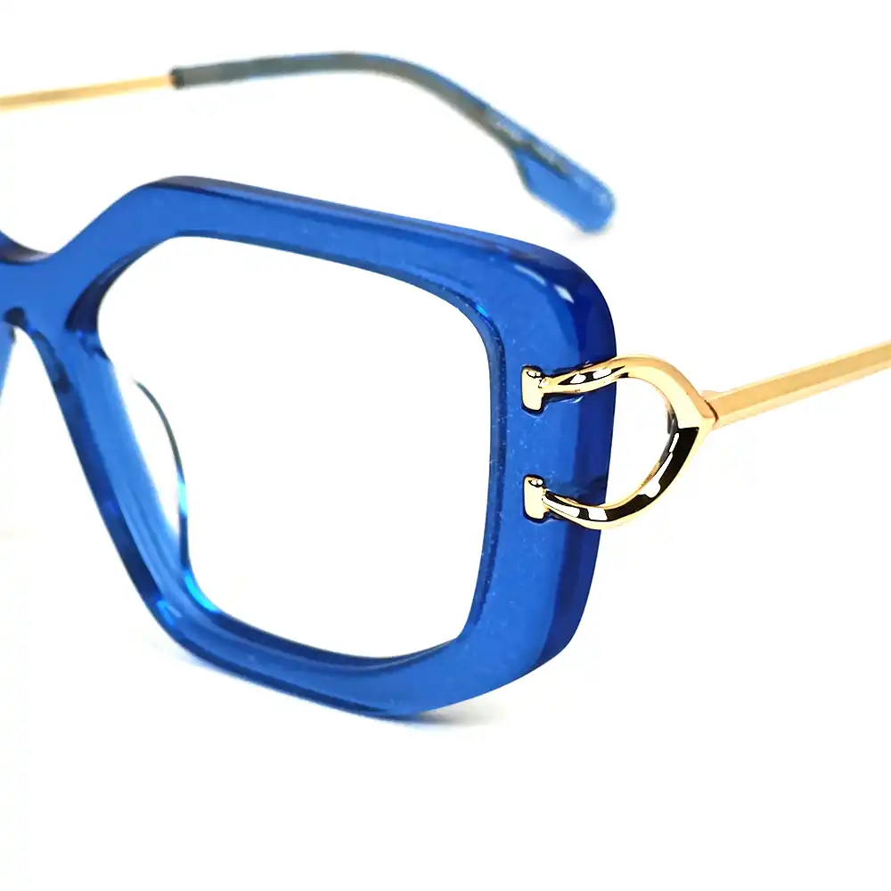 Modern Blue Eyeglasses For Women - 0531 5 Modern Blue Eyeglasses For Women at chashma.com