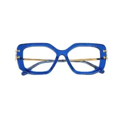 Modern Blue Eyeglasses For Women - 0531 14 Modern Blue Eyeglasses For Women at chashma.com