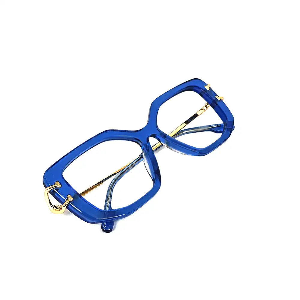 Modern Blue Eyeglasses For Women - 0531 8 Modern Blue Eyeglasses For Women at chashma.com