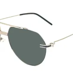 Modern Green Rimless Turban fit Aviator 4223