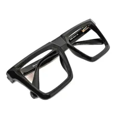 Oversized Black Bold Eyeglasses - 92006 13 Oversized Black Bold Eyeglasses