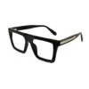 Oversized Black Bold Eyeglasses