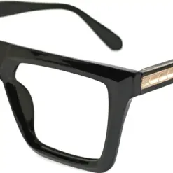 Oversized Black Bold Eyeglasses - 92006 11 Oversized Black Bold Eyeglasses
