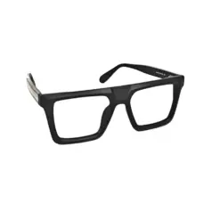 Oversized Matte Black Eyeglasses - 92006 9 Oversized Matte Black Eyeglasses