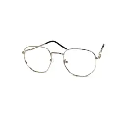 Silver Hexagon Turban Fit Eyeglasses