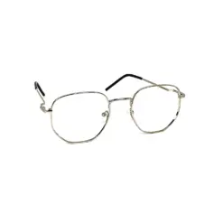 Silver Hexagon Turban Fit Eyeglasses