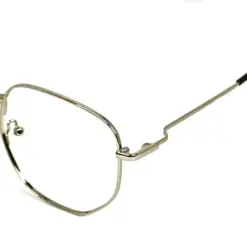 Silver Hexagon Turban Fit Eyeglasses