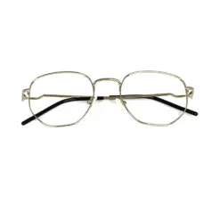 Silver Hexagon Turban Fit Eyeglasses