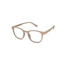 Soft Cream Clip-on Eyeglasses