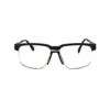 Black Fix Nose Eyeglasses at chashmah