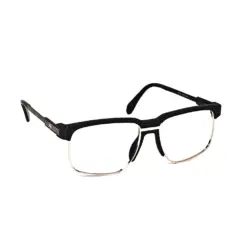 Black Fix Nose Eyeglasses - 182014 10 Black Fix Nose Eyeglasses at chashmah
