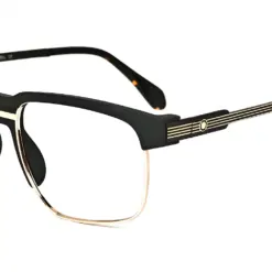 Black Fix Nose Eyeglasses - 182014 12 Black Fix Nose Eyeglasses at chashmah