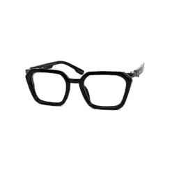 Black Modern Style Eyeglasses