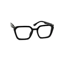 Black Modern Style Eyeglasses - 6119 8 Black Modern Style Eyeglasses