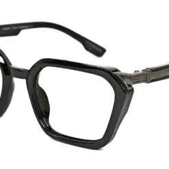 Black Modern Style Eyeglasses - 6119 10 Black Modern Style Eyeglasses