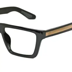 Black Small compact Eyeglasses