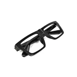 Black Small compact Eyeglasses
