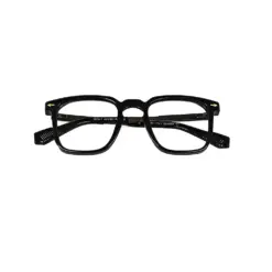 Black Square Classic Eyeglasses at chashmah
