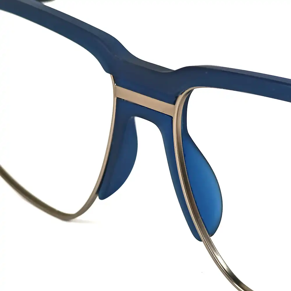 Blue Fix Nose Eyeglasses - 182014 6 Blue Fix Nose Eyeglasses