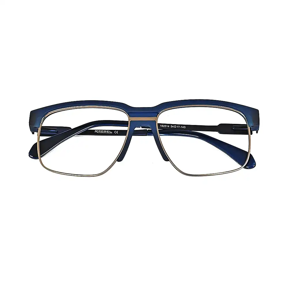 Blue Fix Nose Eyeglasses - 182014 7 Blue Fix Nose Eyeglasses