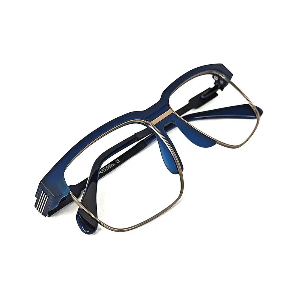 Blue Fix Nose Eyeglasses - 182014 8 Blue Fix Nose Eyeglasses