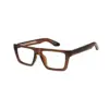 Brown Small compact Eyeglasses