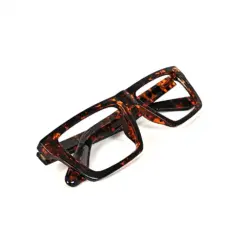 Leopard Small compact Eyeglasses