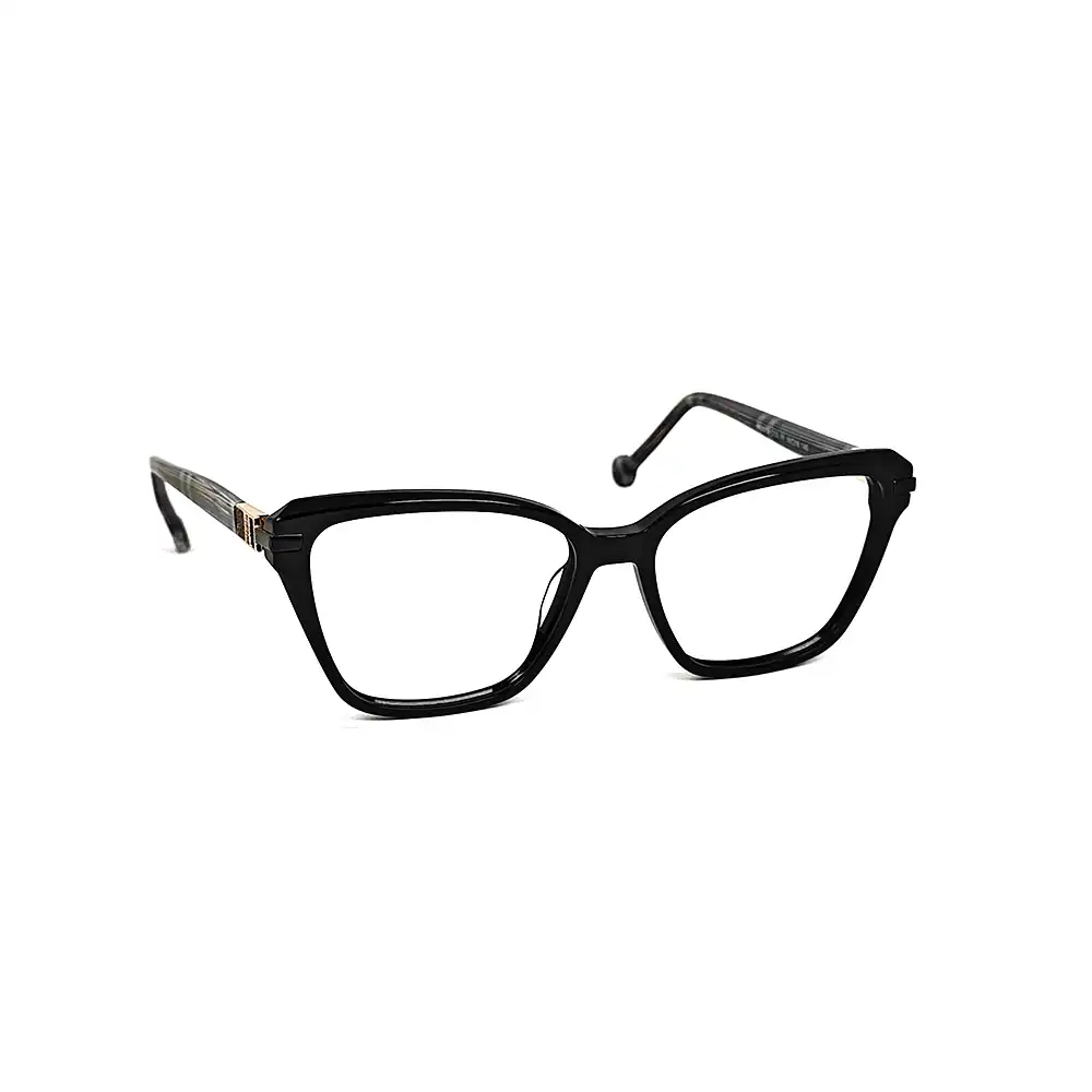 Black Fancy Eyeglasses For Women - W53073 4 Black Fancy Eyeglasses For Women