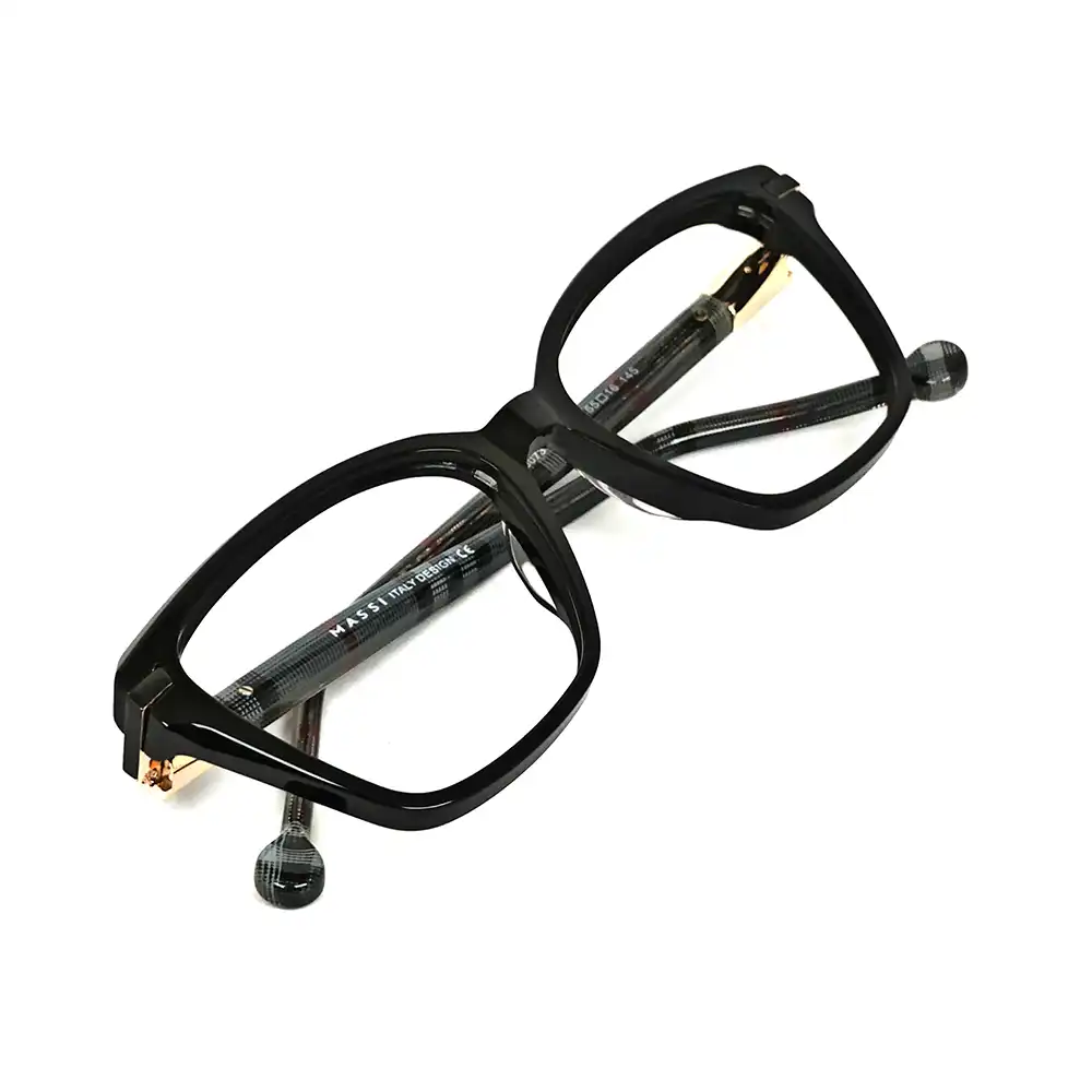 Black Fancy Eyeglasses For Women - W53073 8 Black Fancy Eyeglasses For Women