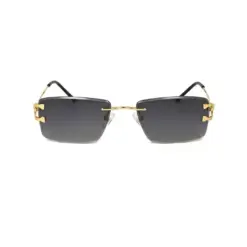 Best Eyewear Store Online for Eyeglasses & Sunglasses | Chashmah "चश्मा" 35 Black Gold Fancy Turban Fit Sunglasses
