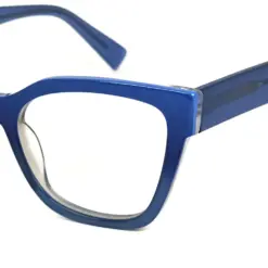 Blue Bold Eyeglasses For Women