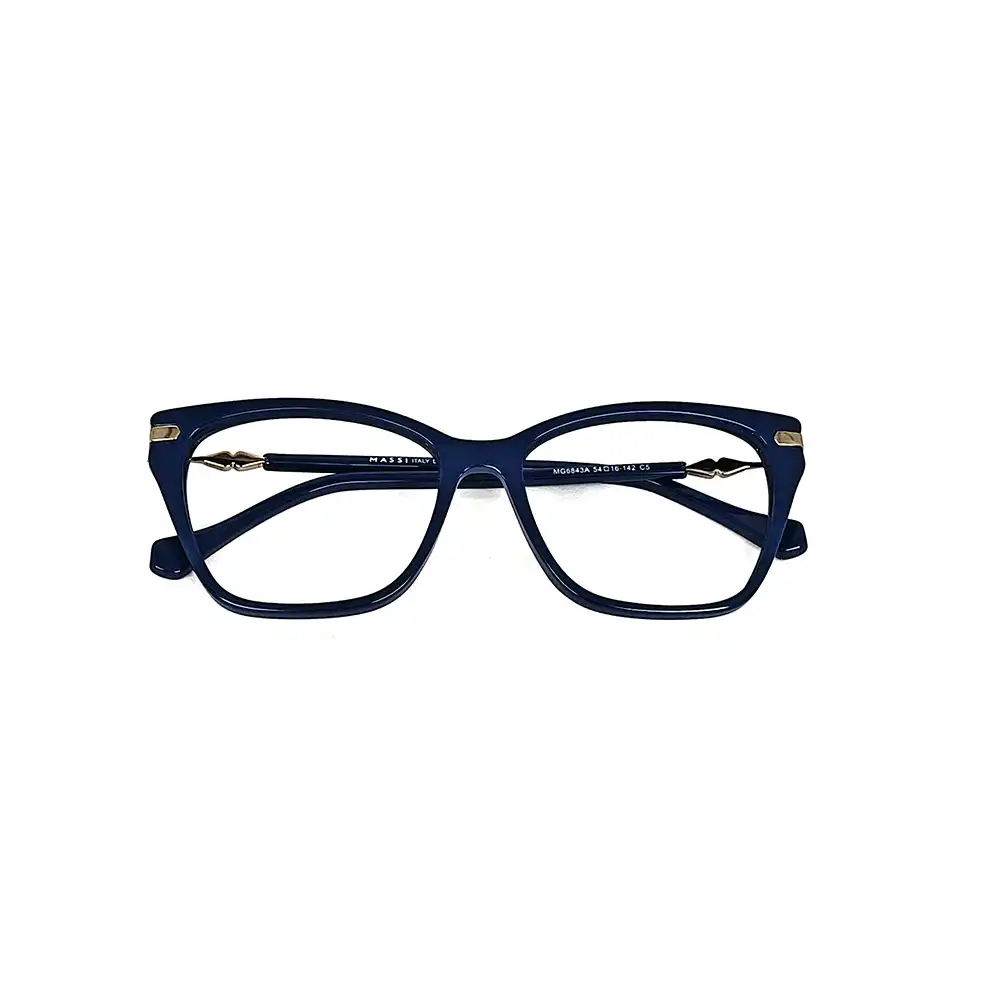 Blue Fancy Eyeglasses For Women - MG6843A 7 Blue Fancy Eyeglasses For Women