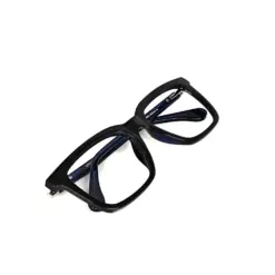 Blue-Modern-Square-Eyeglasses-